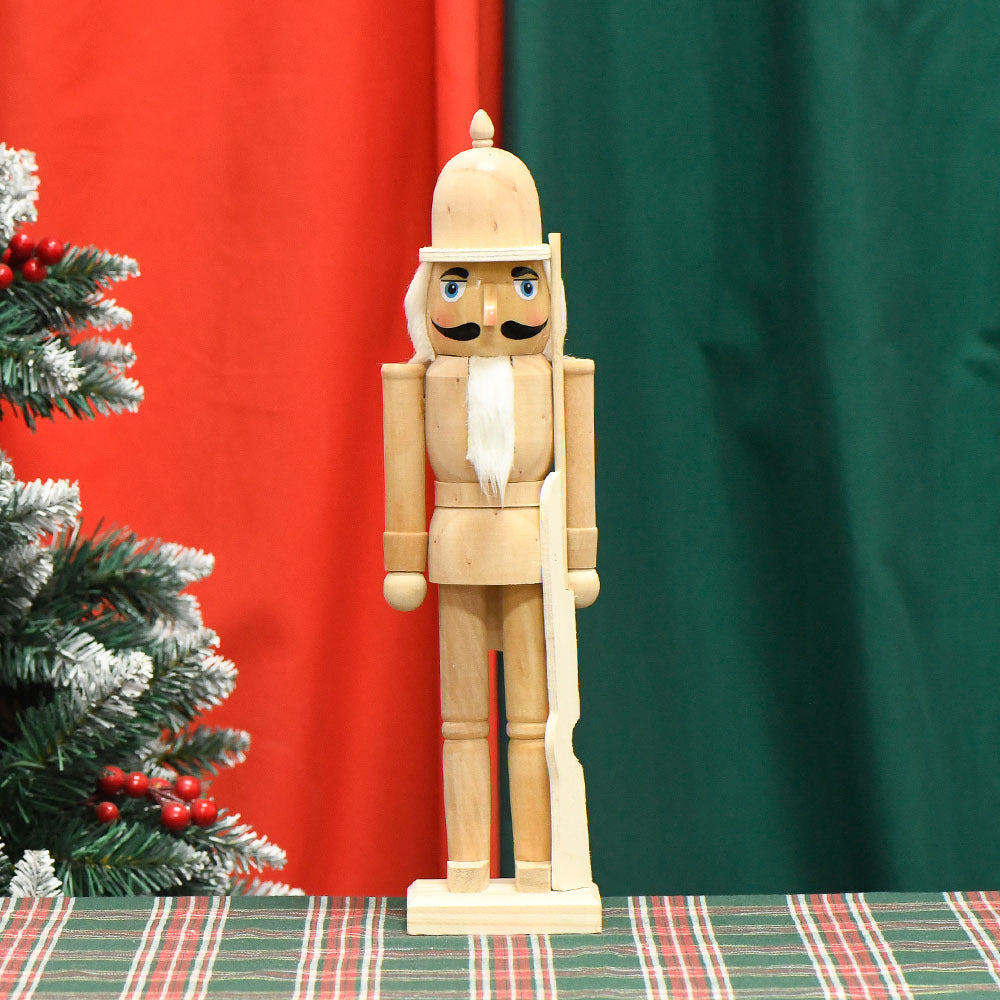Nutcracker blank made of hardwood, 38 cm