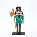 Decorative nutcracker wooden figure