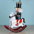 Nutcracker figure made of pine wood, 30 cm