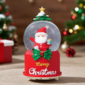 Large bright Christmas snow globe for the table