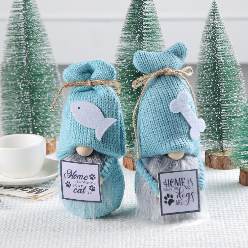 Christmas elf, modern decorative figure