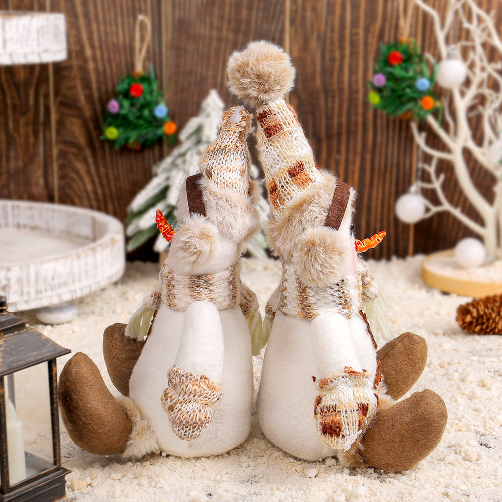 Christmas gnomes made of knit, various designs