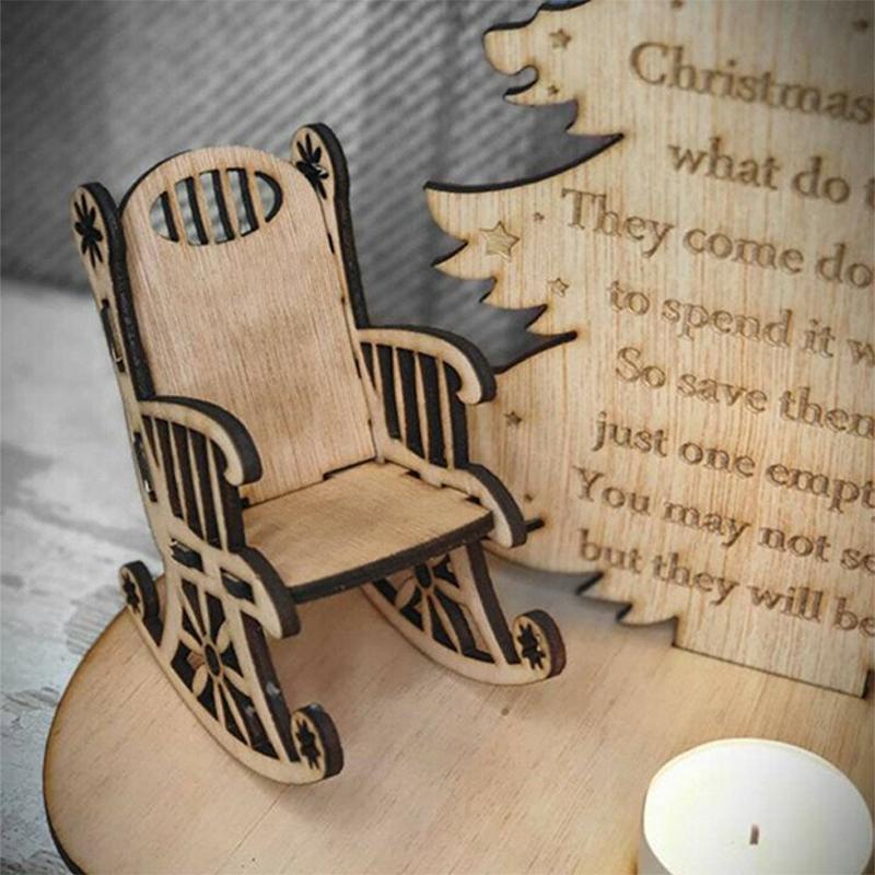 Yeouu | Christmas Memorial Candles Ornament In Memory of Loved Ones