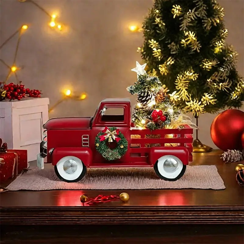 Yeouu | Christmas Truck with Twinkling Lights