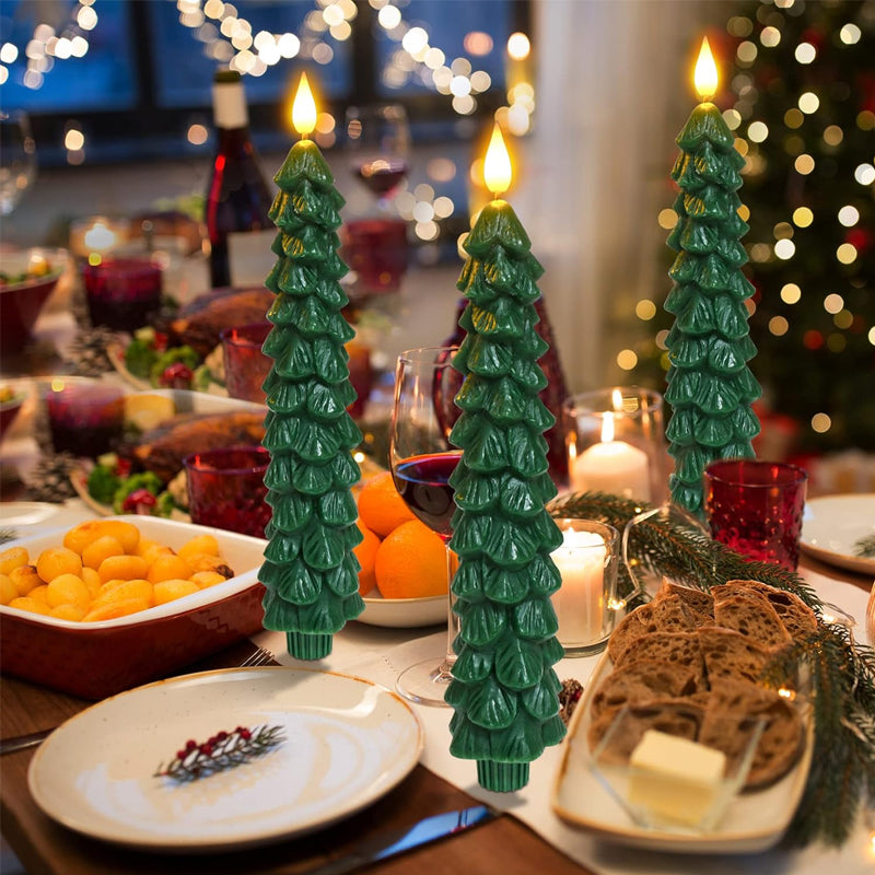Yeouu | LED Christmas Tree Candles with Remote