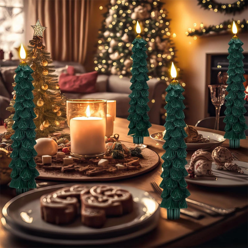 Yeouu | LED Christmas Tree Candles with Remote