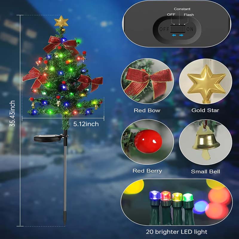 Yeouu | Solar Christmas Trees Lights