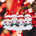 Yeouu | 4 Names-Custom Family Christmas Xmas Tree Decoration Ornament with Name-Dwarfs Family