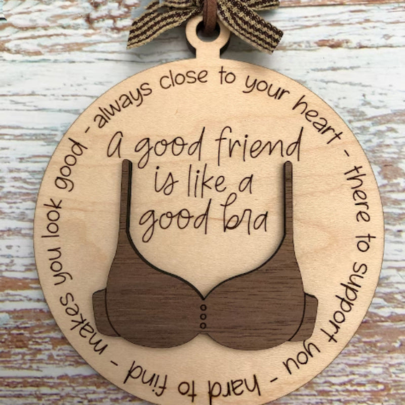 Yeouu | Funny Christmas Bra Ornament