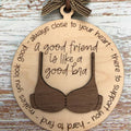 Yeouu | Funny Christmas Bra Ornament