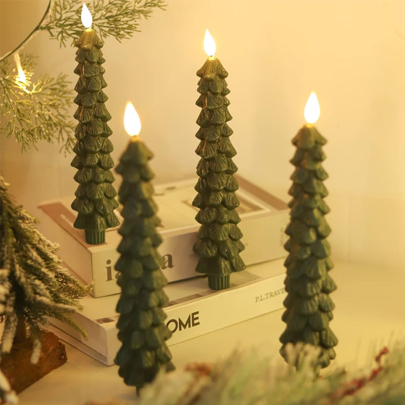 Yeouu | LED Christmas Tree Candles with Remote