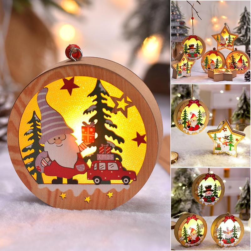 Yeouu | Christmas Tree Decoration Hanging Light Box
