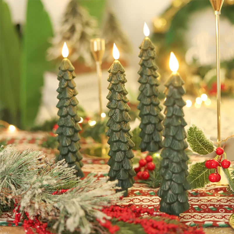 Yeouu | LED Christmas Tree Candles with Remote