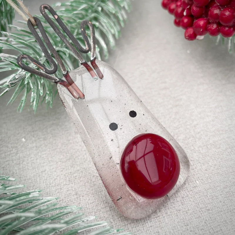 Yeouu | Fused Glass Christmas Tree Decoration