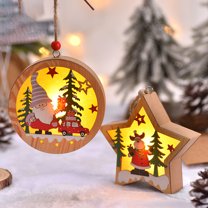 Yeouu | Christmas Tree Decoration Hanging Light Box