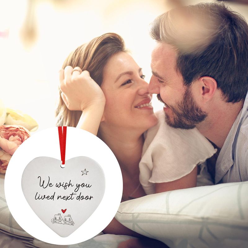 Yeouu | Christmas Heart Hanging Ornament
