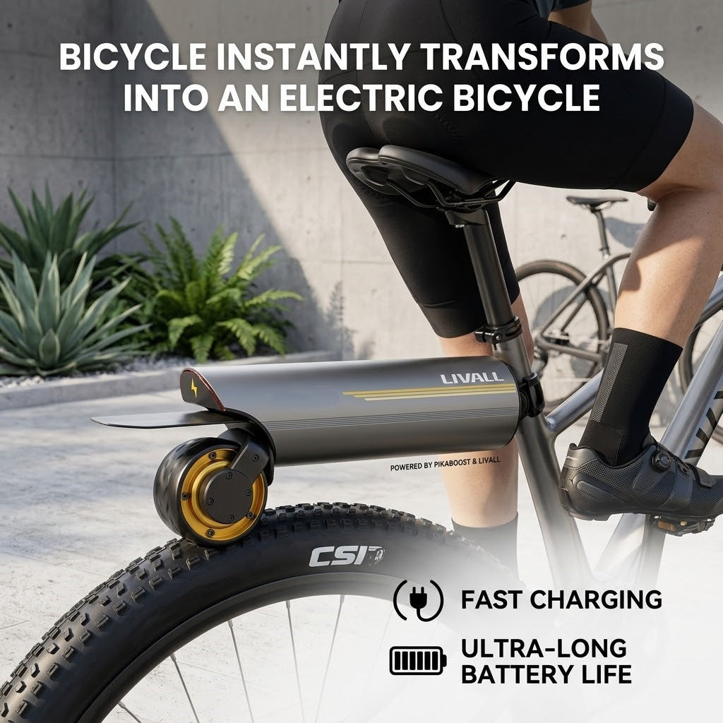 Power Pedal Bike-To-Ebike Electric Assist Kit