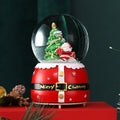 Christmas Snow Globe Music Box with Light