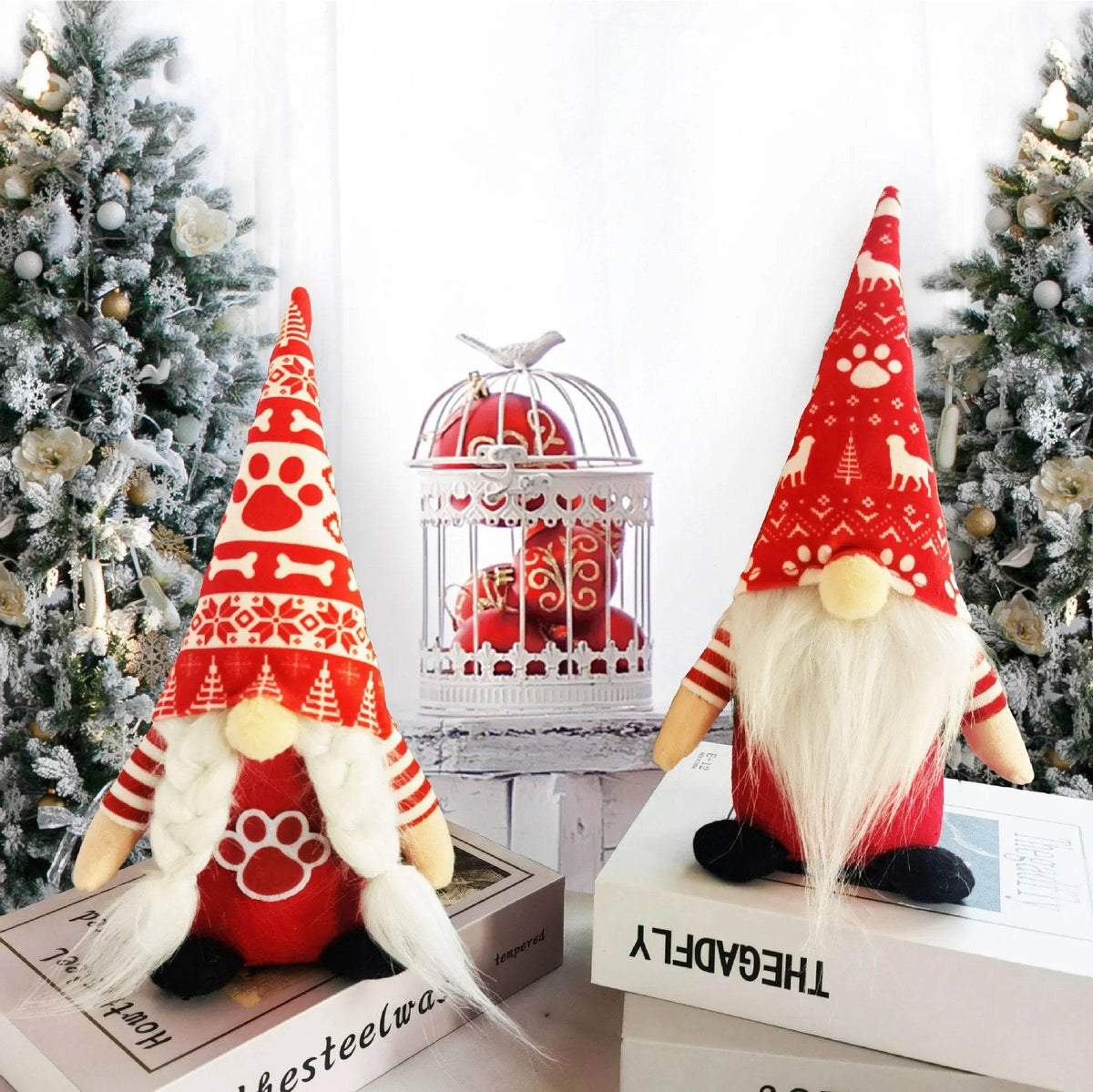 Yeouu | Christmas Faceless Doll Doll Holiday Decorative Ornaments