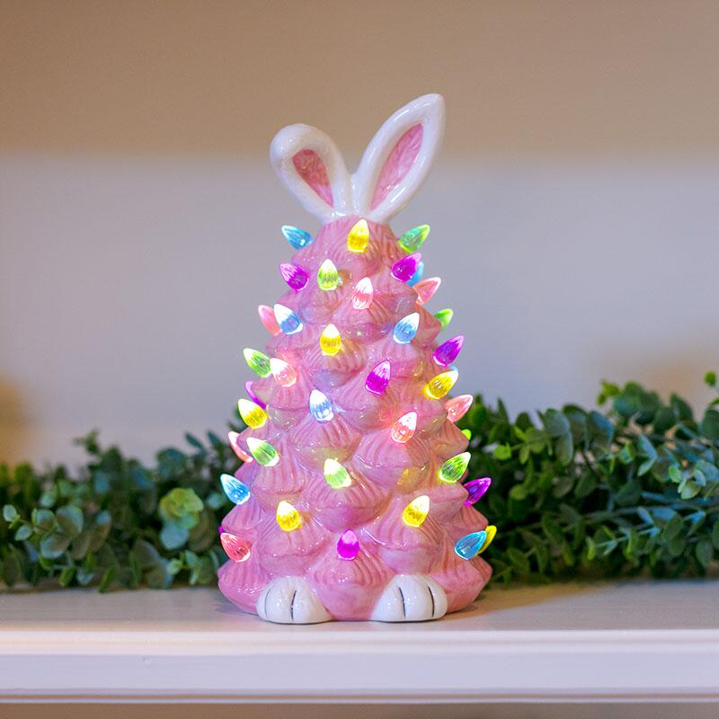 Yeouu | Christmas Pink Bunny Tree