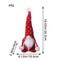 Gnome with knitted hat and pompom