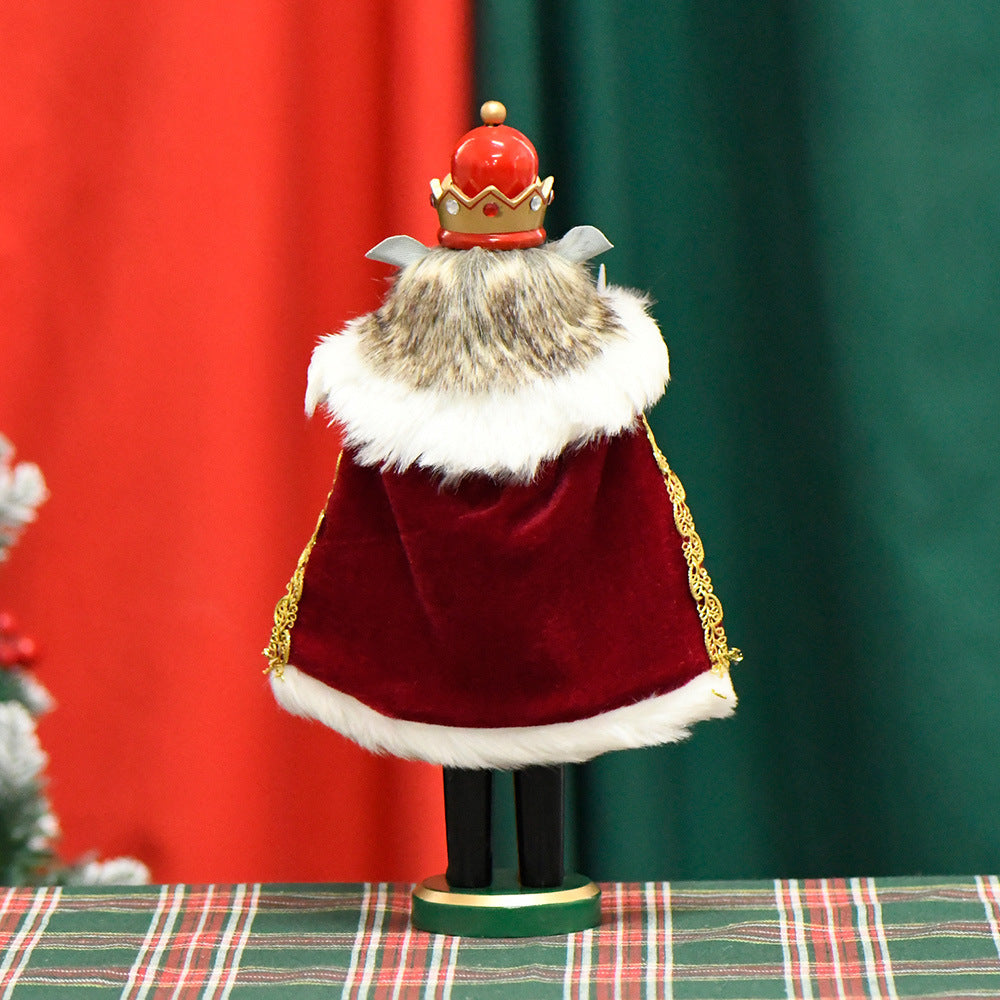Nutcracker soldier made of wood, 30 cm