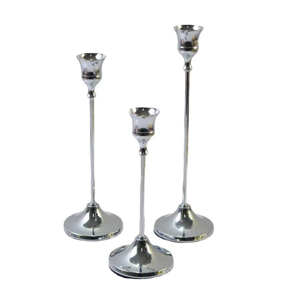 Decorative iron candle holder, ginkgo leaf design
