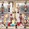 Nutcracker Pendant Set with Hemp Rope, Wood