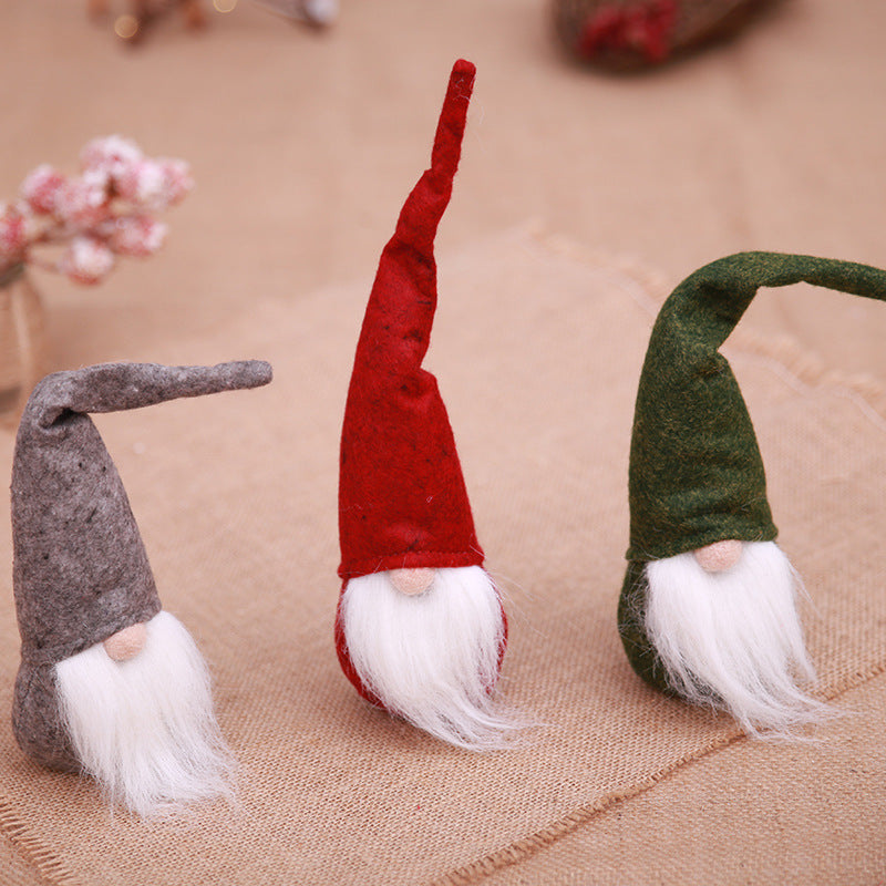 Decorative elf figure made of fabric