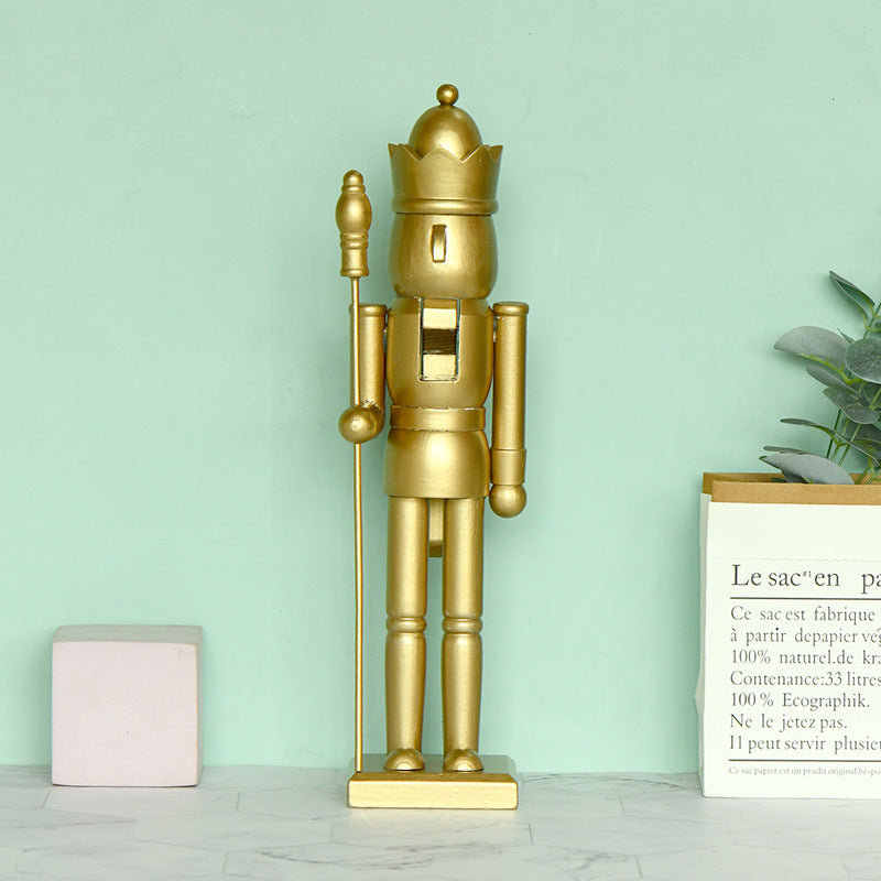 Nutcracker King in Gold, 38 cm