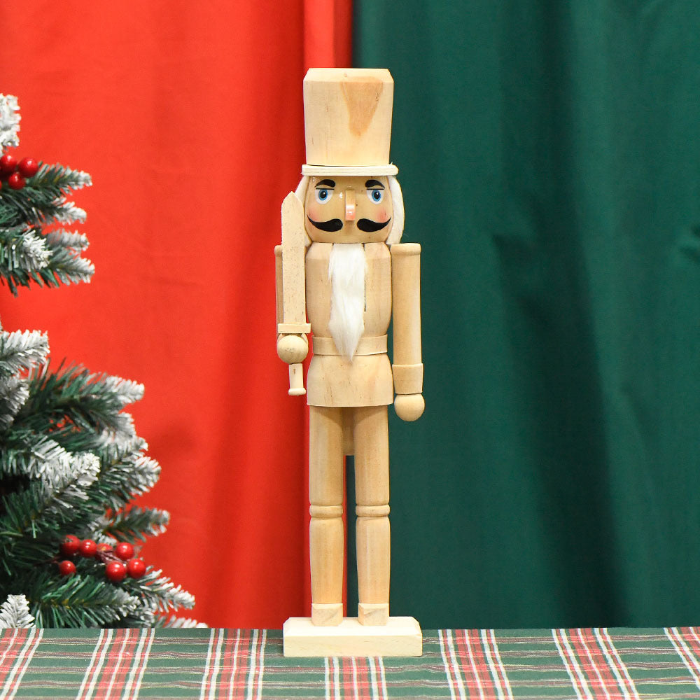 Nutcracker blank made of hardwood, 38 cm