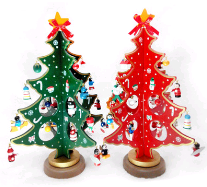Yeouu | Christmas Decorations Creative Christmas Tree Desktop Decoration