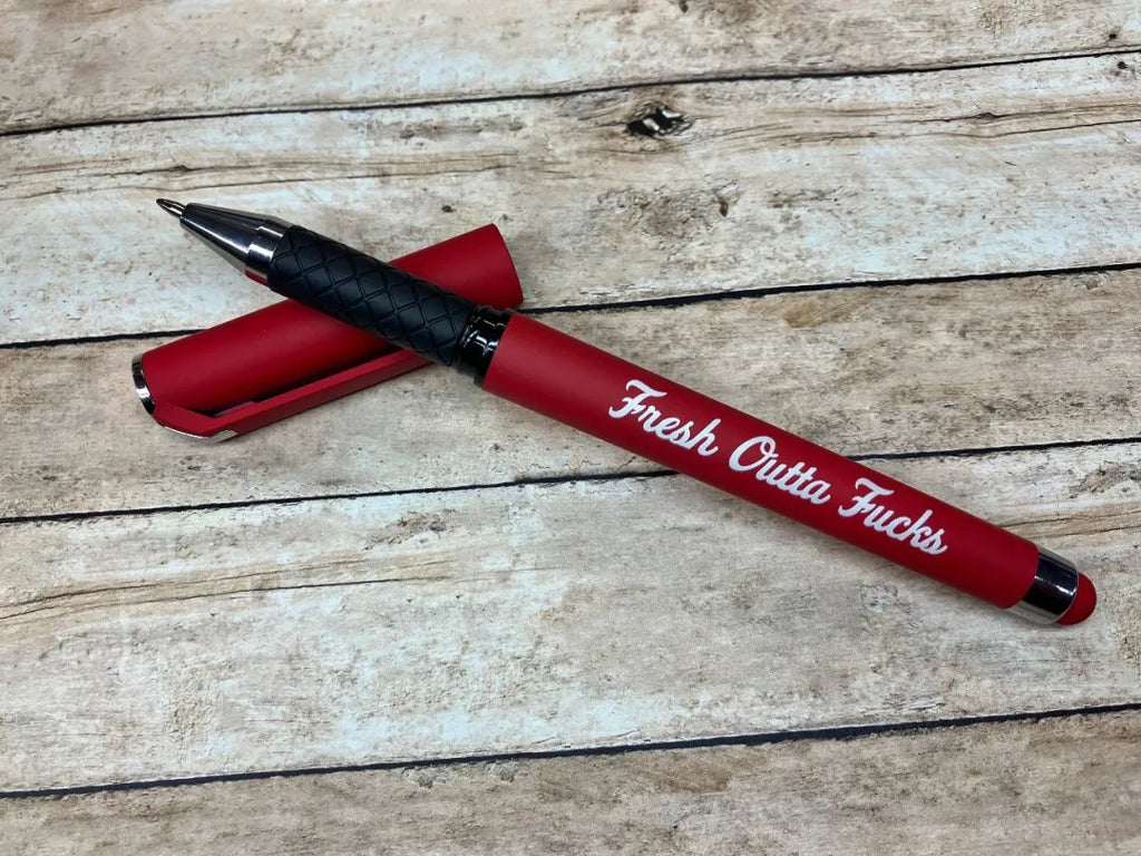 2023 CHRISTMAS GIFT Fresh Outta Fucks Pad and Pen