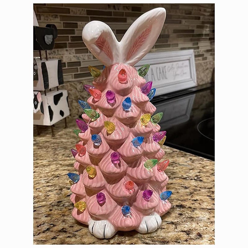 Yeouu | Christmas Pink Bunny Tree