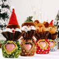 Cute Christmas figure with heart pouch Yeouu