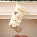 Yeouu | Nordic style white Christmas socks