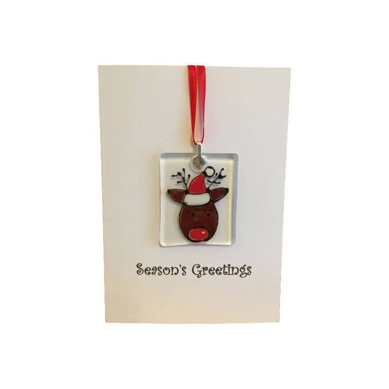 Yeouu | Handmade Christmas card ornaments
