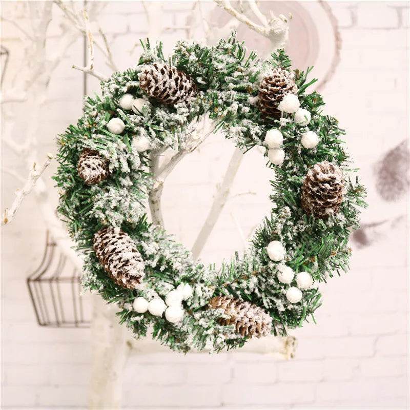 Yeouu | Christmas ornaments 30cm Christmas wreath