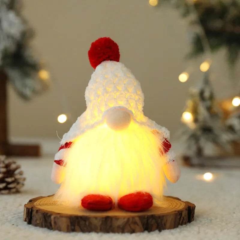 Yeouu | New Christmas Faceless Doll With Lights