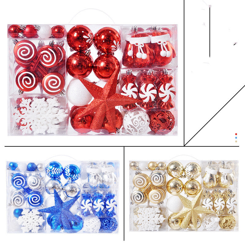 Yeouu | 130 Sets Of Ornaments Christmas Hanging Decoration Ornaments