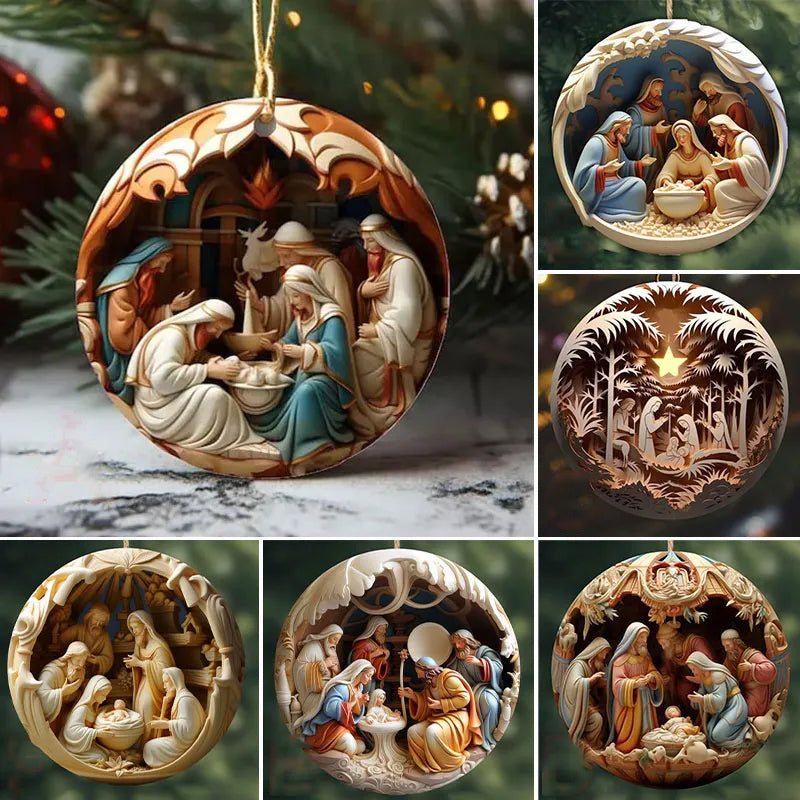 Yeouu | Crib Christmas Ornament