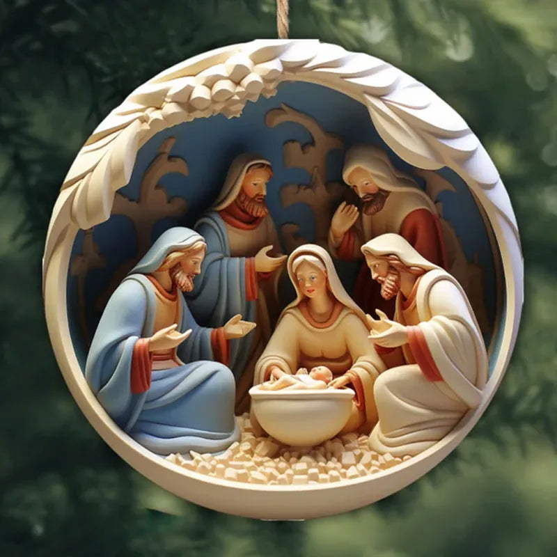 Yeouu | Crib Christmas Ornament