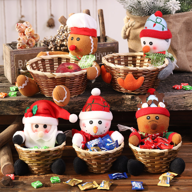 Yeouu | Christmas Candy Braided Basket