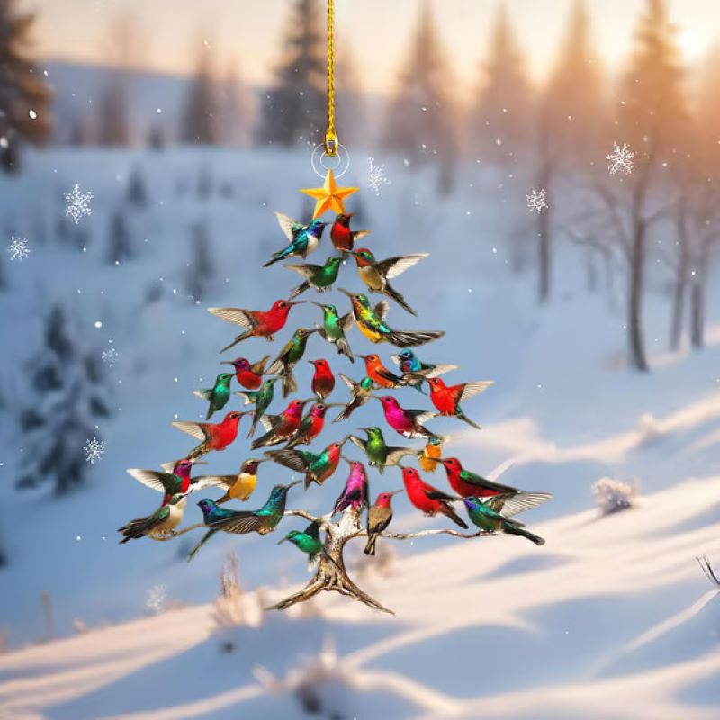 Yeouu | Hummingbird Christmas Decoration