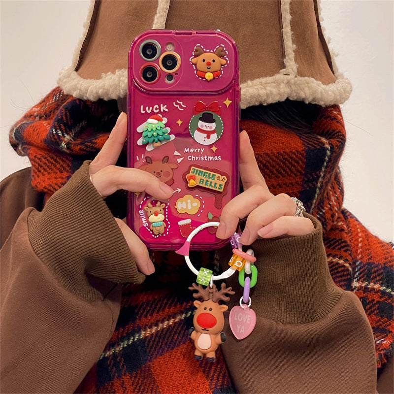 Yeouu | Christmas Tree Pendant iPhone Cover with Mirror