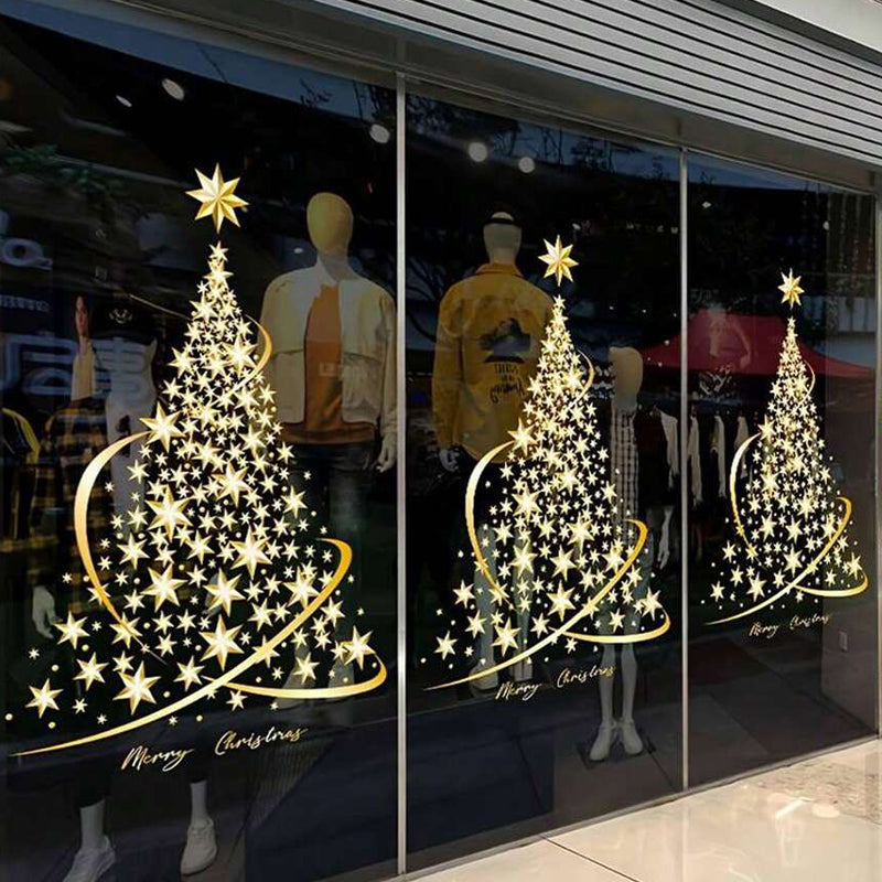 Yeouu | Christmas tree window sticker