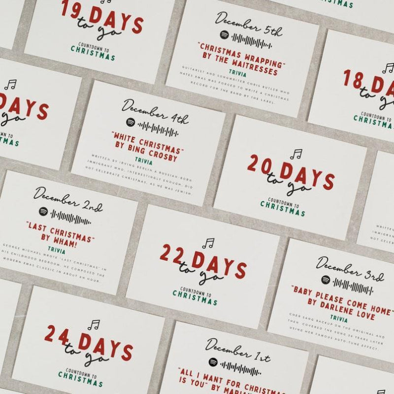 Yeouu | Movie/Film Trivia Christmas Advent Calendar - Christmas Gift