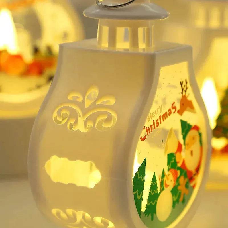 Yeouu | Christmas Candle Lamp Romantic Ornaments