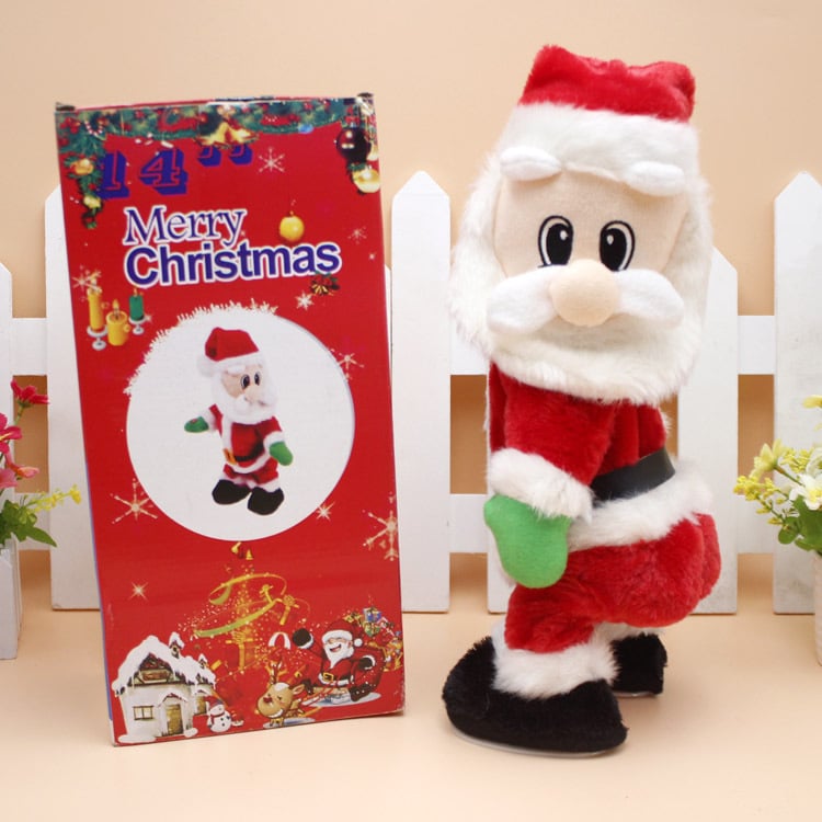 Yeouu | Dancing & Singing Santa Claus | Movable Santa Figure with Music | Fun Christmas Decoration & Gift Idea
