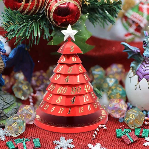 Christmas Tree Dice Set